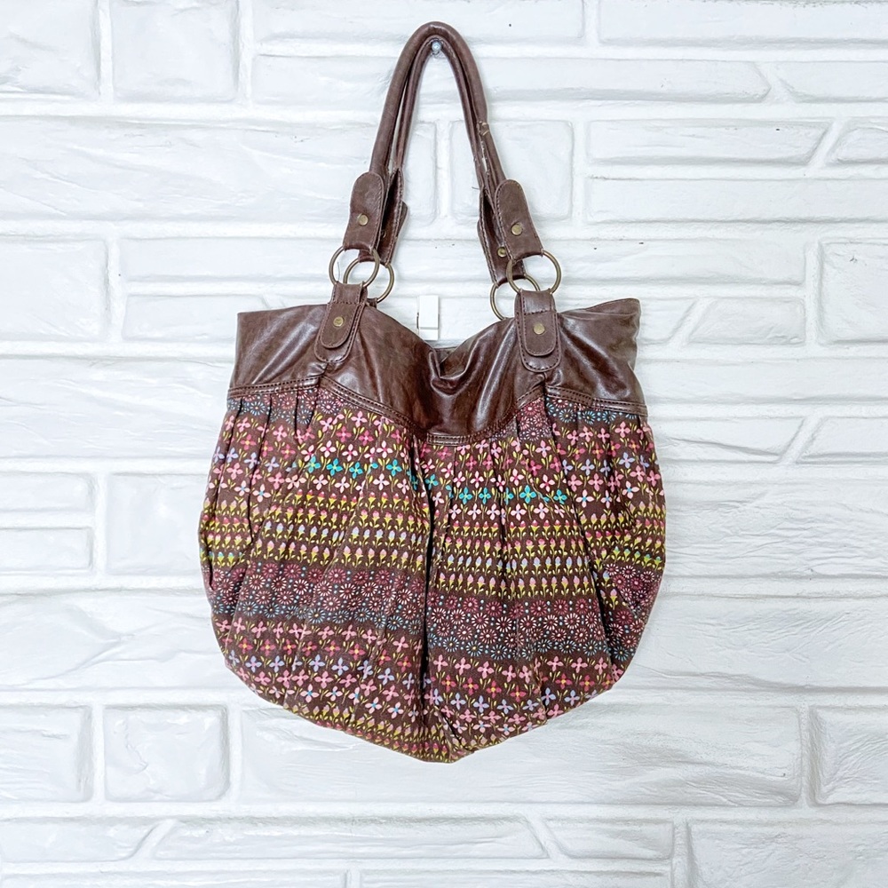Flower Print Purse